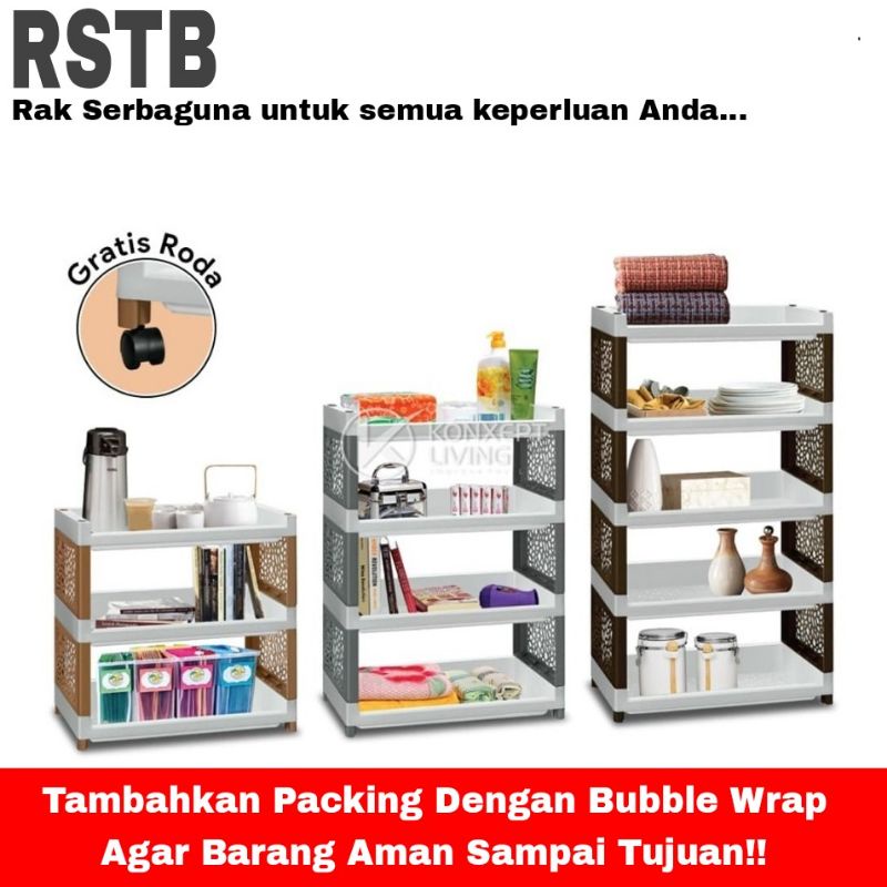 Rak Susun Plastik Serbaguna Tabitha - RSTB