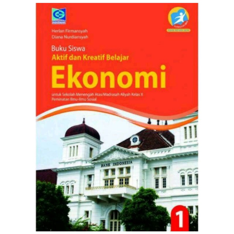[Bekas] Buku Ekonomi SMA MA Kelas 10 X Kurikulum 2013 Grafindo