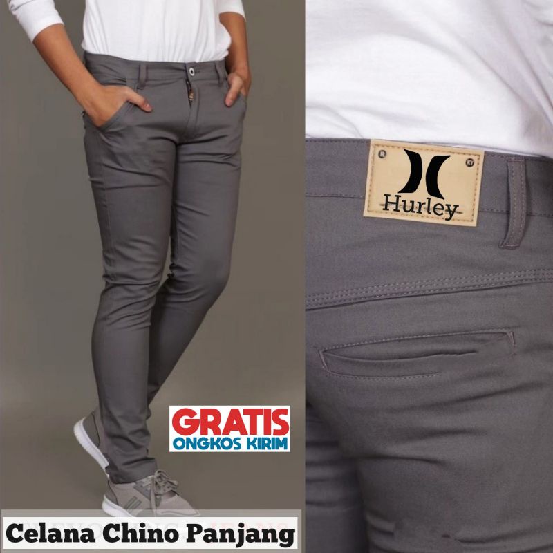 Celana Chino Panjang Slimfit Pria Premium High Quality