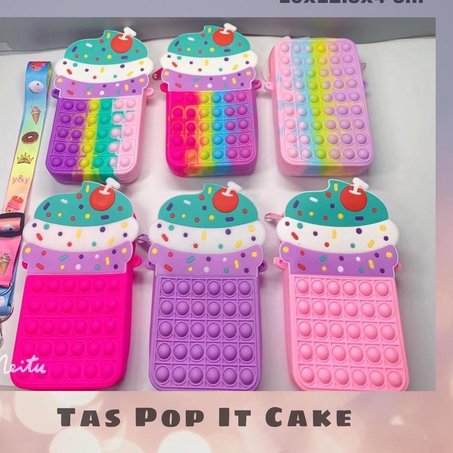 Good--Tas Handphone Unicorn Pop It besar untuk handphone / tas pop it selempang tas hp