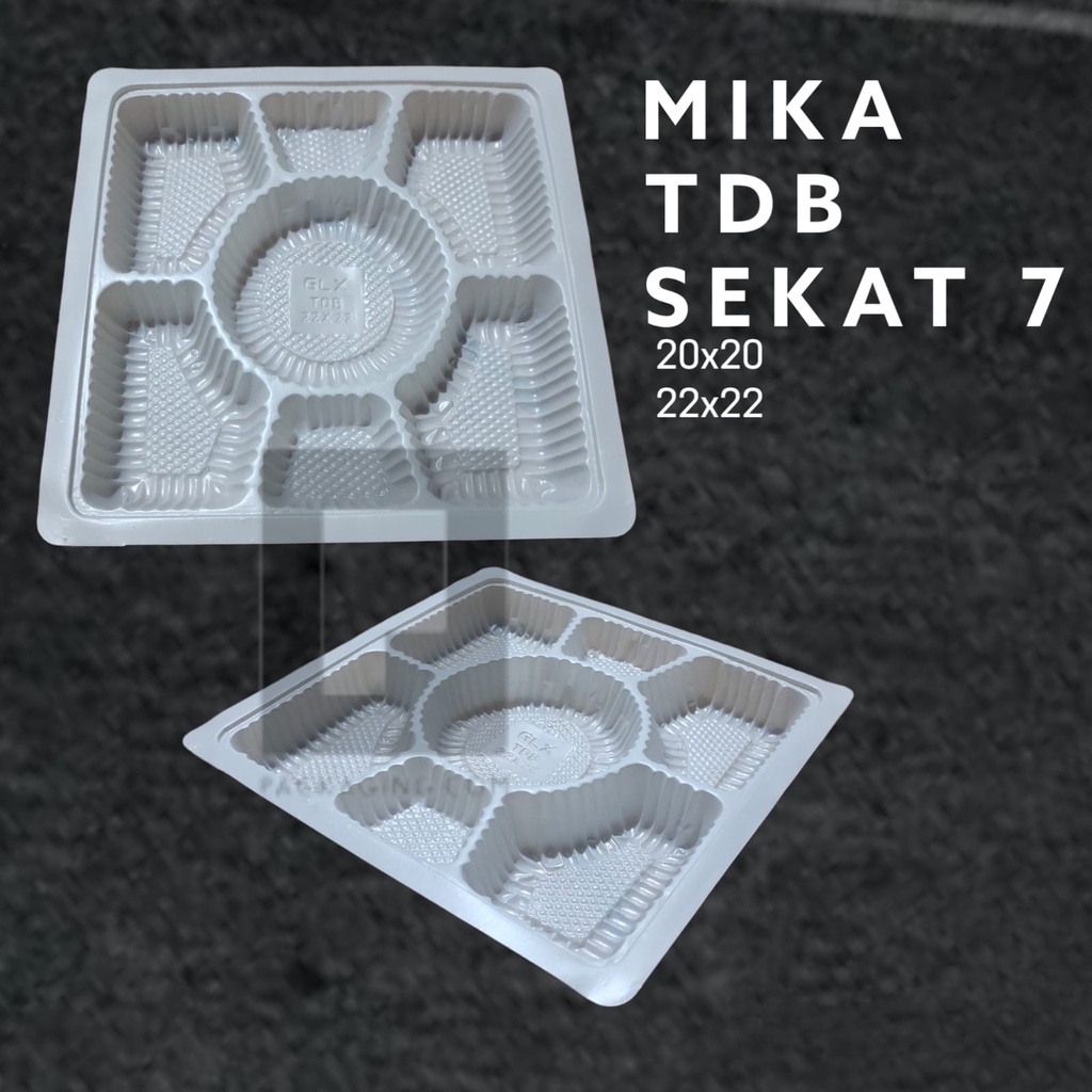 MIKA TDB 20 SEKAT 7 PUTIH SUSU/Mika nasi sekat 7 putih susu uk 20/ Mika nasi sekat