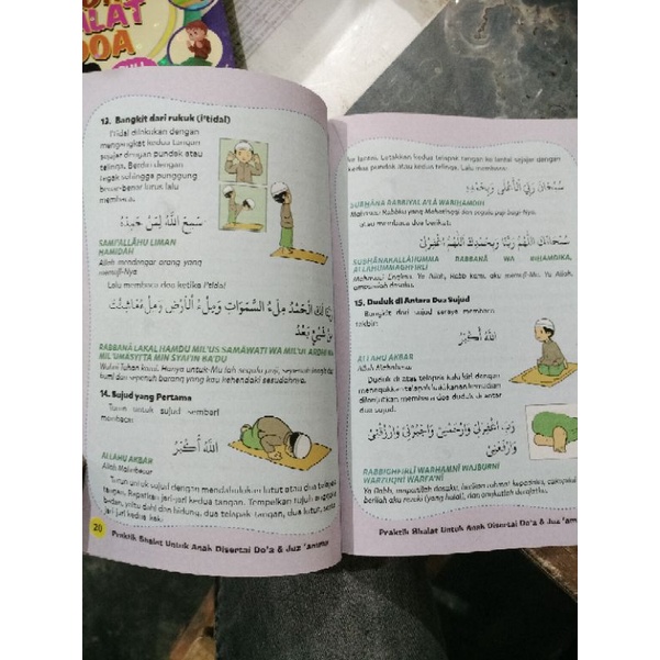 buku pertamaku wudhu shalat &amp; berdoa 128halaman 15x24cm