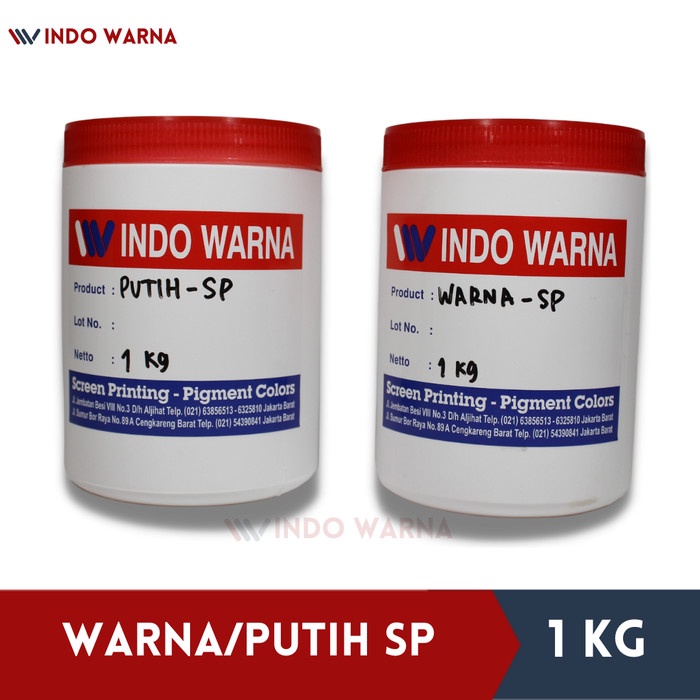 

Promo Bulan Ini Cat Sablon / Pasta Sablon Rubber - Warna/White Sp - 1Kg Terlaris