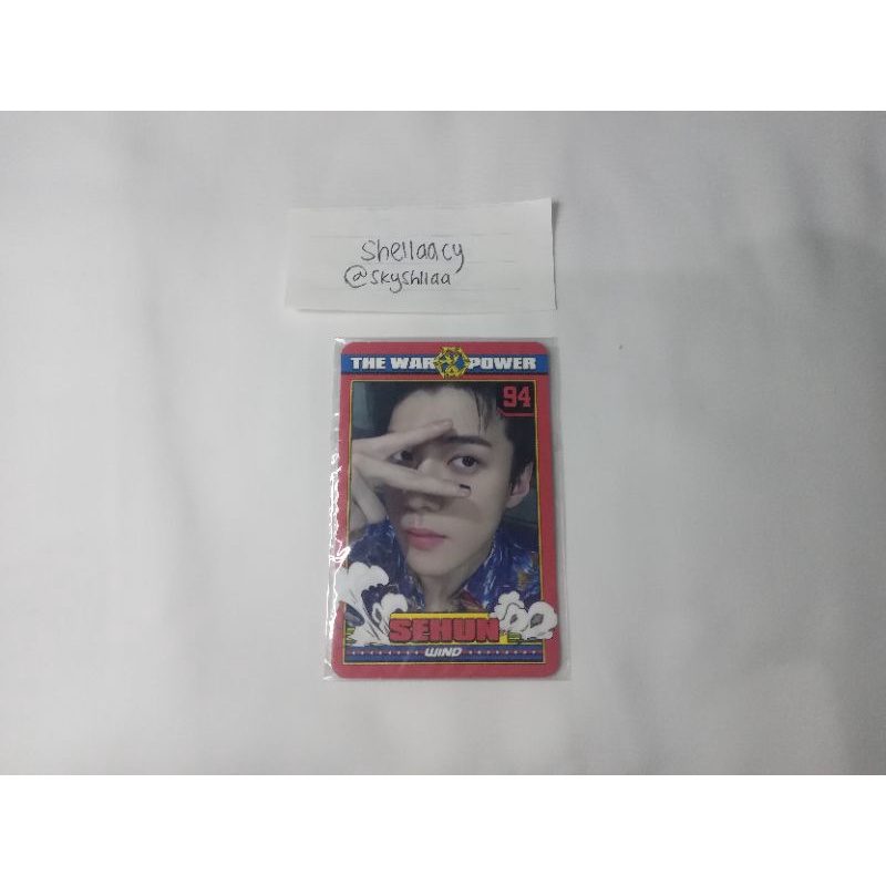 [READY STOCK] PC Photocard SEHUN EXO Power B