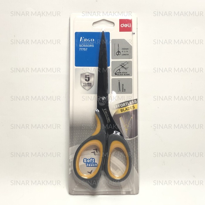 

Sale Scissors / Gunting Ergo Deli 77757 (Pcs) Terlaris