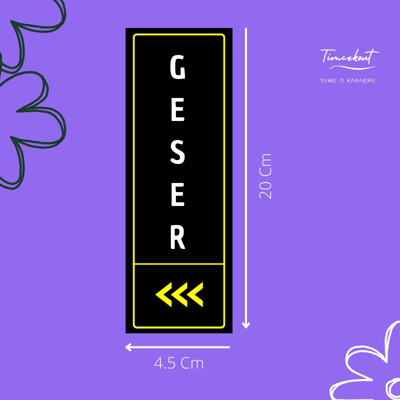 

STIKER PINTU GESER PANAH KANAN KIRI WATERPROOF
