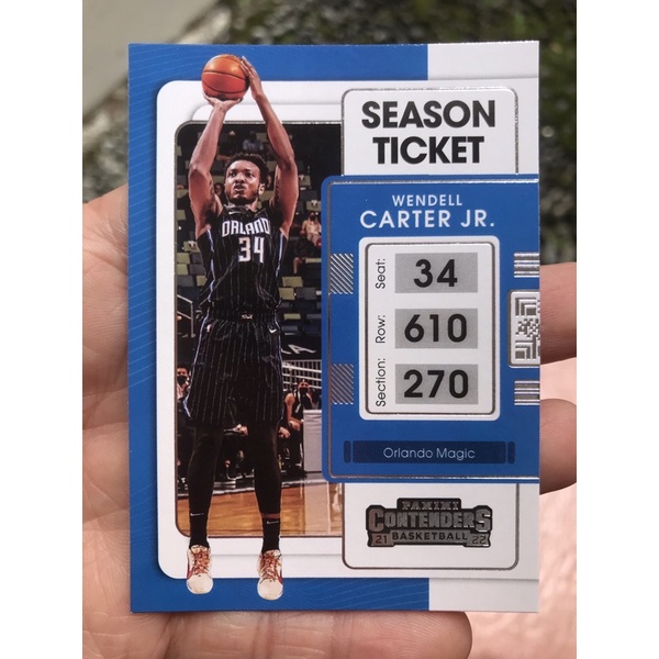 WENDELL CARTER JR NBA CONTENDERS CARD