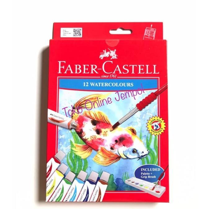 

ATK0066FC (isi12warna Cat Air Watercolour 121004N faber castell Non COD