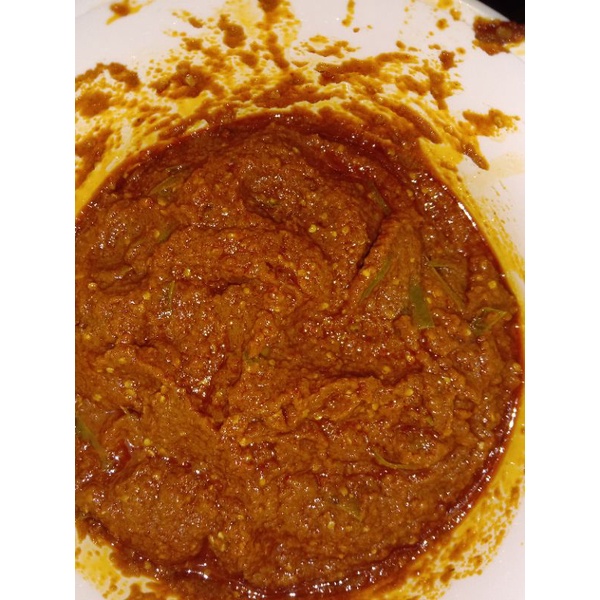 

bumbu sambal merah cabai asli untuk bakso Aci