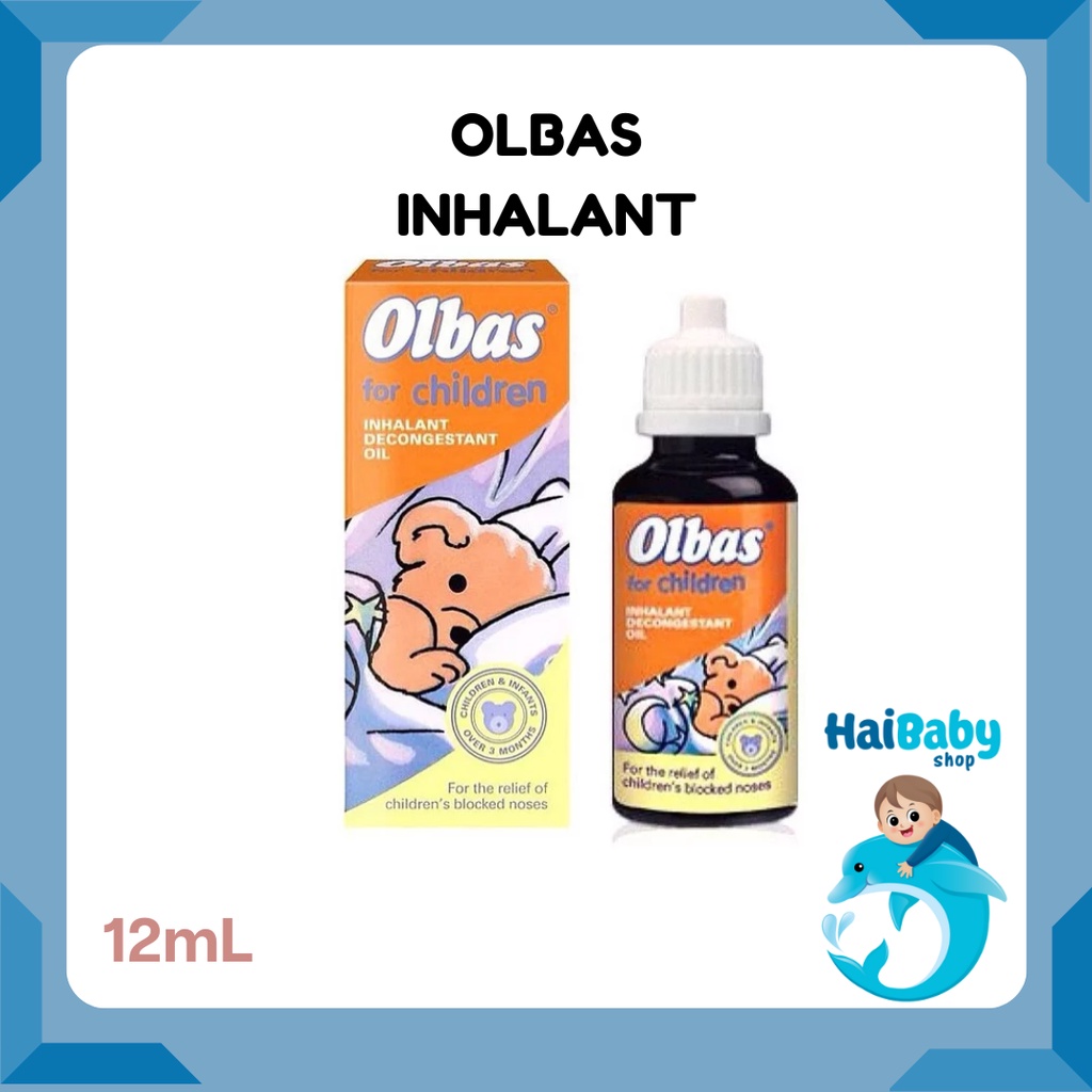 Olbas For Children Inhalant / Olbas Oil For Baby and Children Inhalant Decongestant Oil 12 ML
