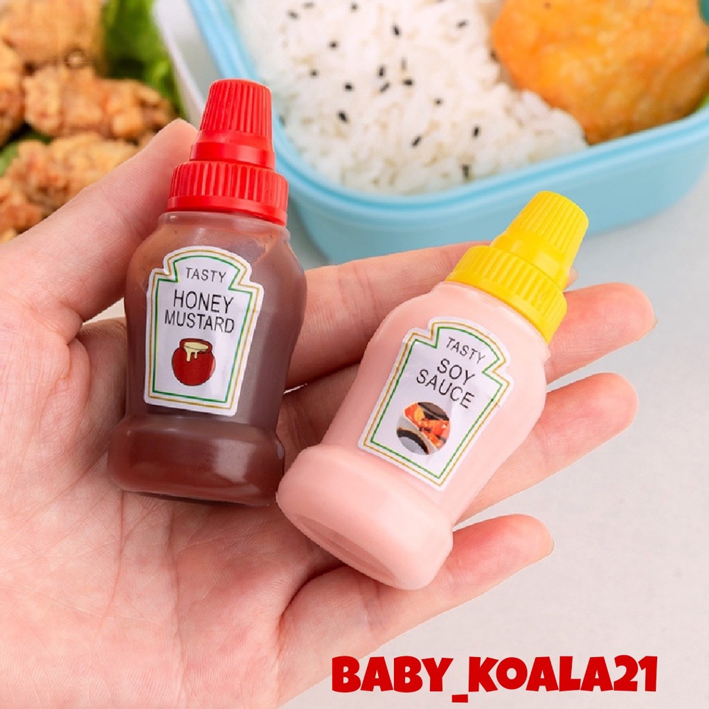 

D0020 2PCS BOTOL SAUS / BOTOL MAYONES / BOTOLKECAP / BOTOL BENTO / BOTOL SAUCE