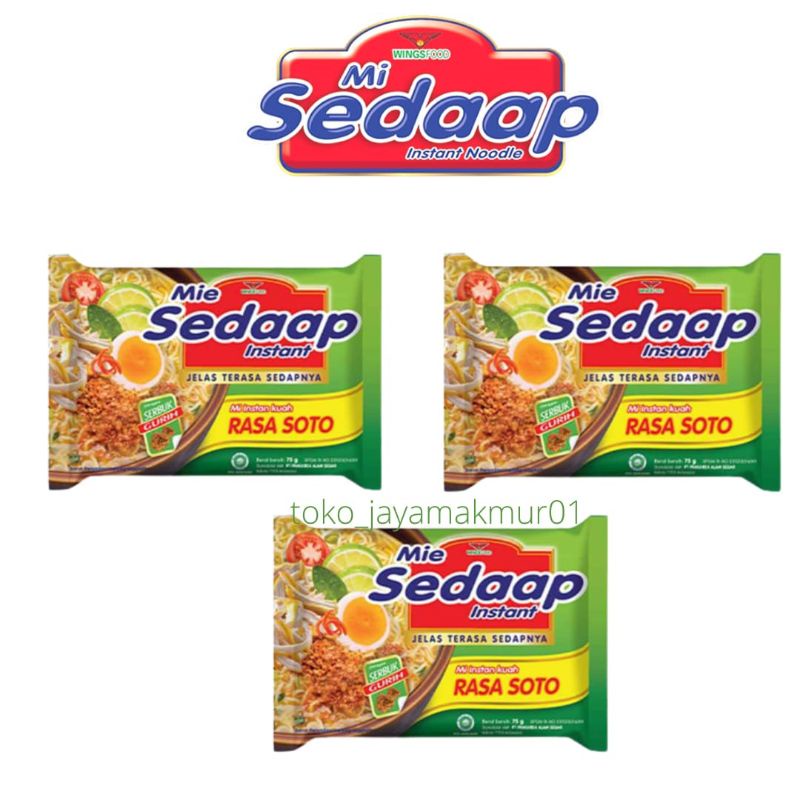 Mie Sedaap Soto Mie Instant