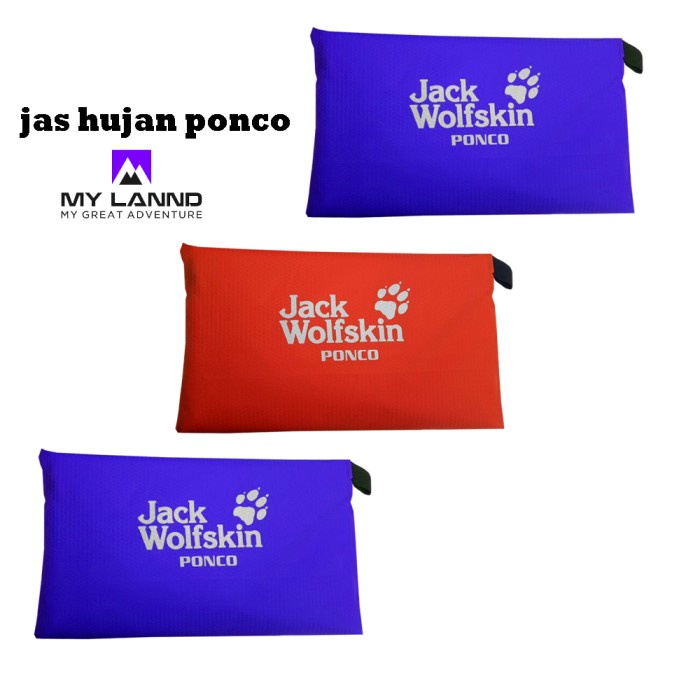 Raincoat Raincoat Jas Hujan Ponco Jack Wolpskin