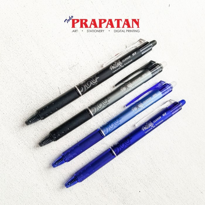 

Pulpen Frixion Erasable Ball Pen 05/07 - Black 05 RTO27