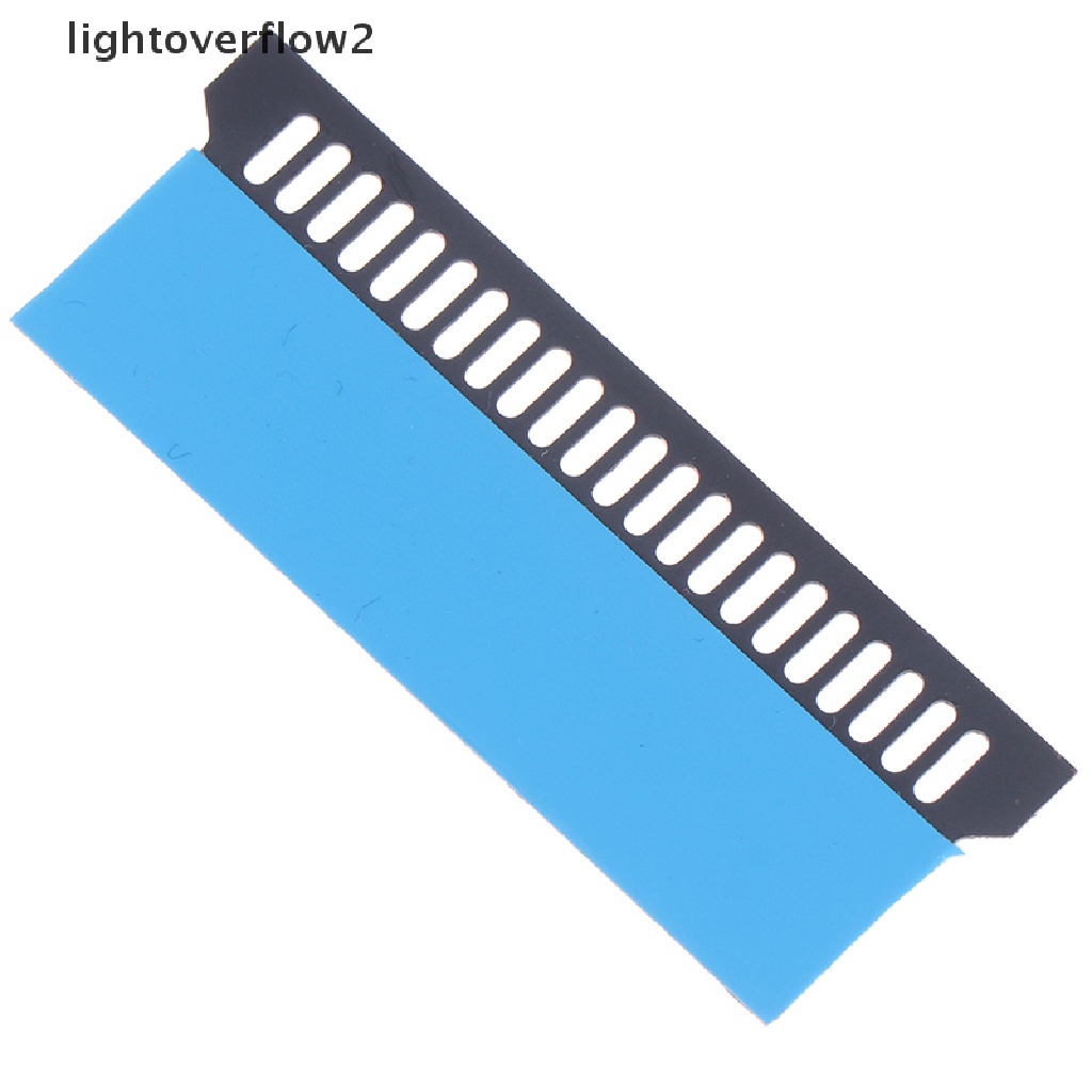 (lightoverflow2) Heatsink Memory RAM Laptop Bahan Tembaga Murni (ID)