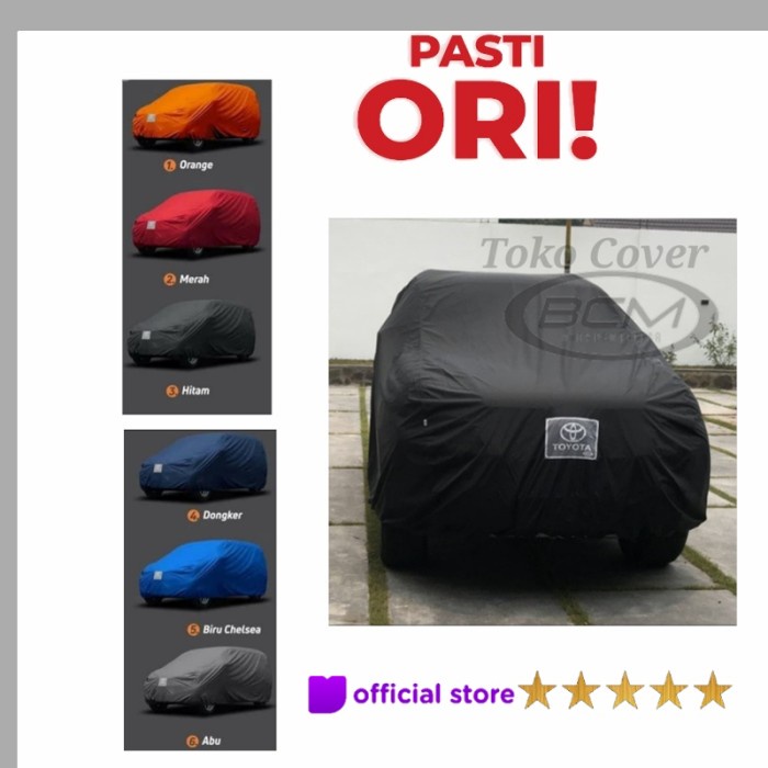 {BEKAS} Cover Sarung Mobil All New Toyota Rush 2019 Premium - Putih Diskon