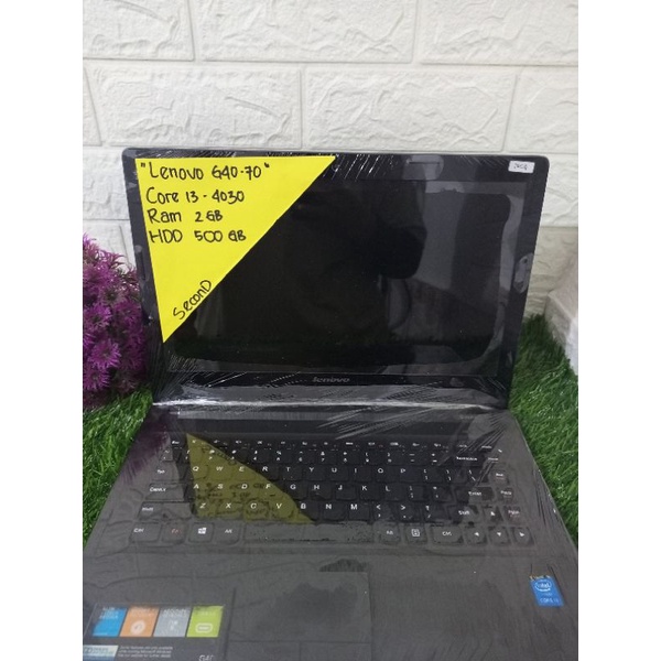 LENOVO G40-70 CORE I3-4030 RAM 2 GB HDD 500 GB 14 GB