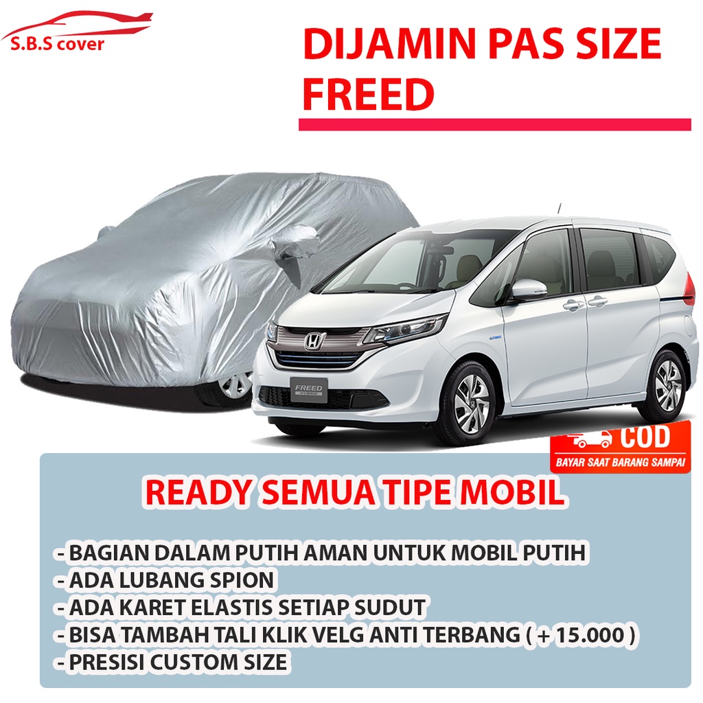 Body Cover Mobil Freed Sarung Mobil Honda Freed/Mobilio/mobilio rs/avanza/avanza lama/avanza veloz/new avanza/xenia/new xenia/xenia lama/sienta/yaris/yaris lama/new yaris/brio/brio rs/brio satya/brio lama/new brio/brio 2021/hrv/katana/feroza/calya/sigra