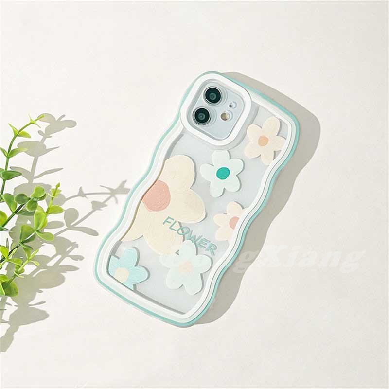 Casing TPU Redmi Note 11S 11 Pro 10C 10A 9C 9T 9A 10 5G 10S 9 8 Poco M3 Pro X3 Pro NFC Motif Bunga Dx