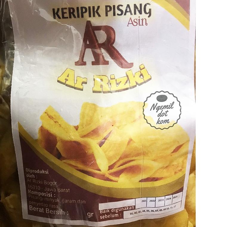 

10.10 Product HOT KERIPIK PISANG ASIN 500gr / KERIPIK PISANG GURIH / KERIPIK PISANG RENYAH 