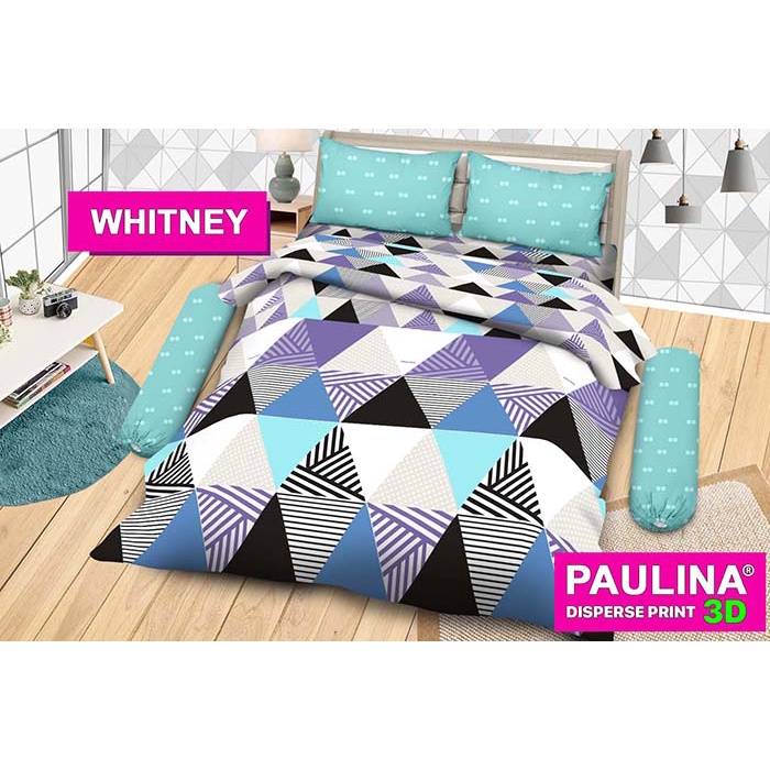 RC Bonita Paulina/Golden Roseta Bedcover Rumbai dan Flat Ukuran 180x200