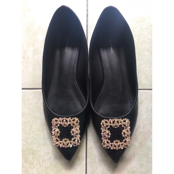 Flatshoes Urban n co alvina | preloved sepatu urban&co | preloved flatshoes hitam | URBAN&CO Woman S