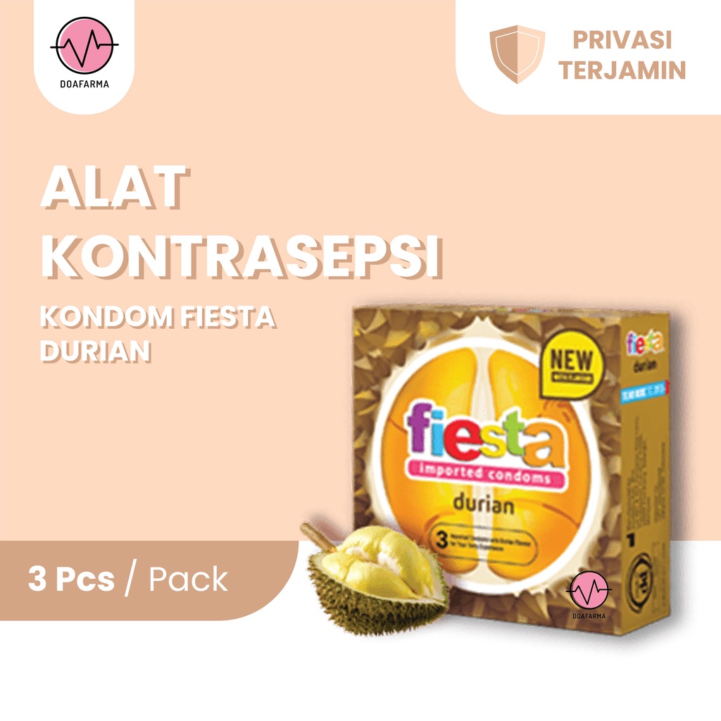 Kondom Fiesta Durian 3s