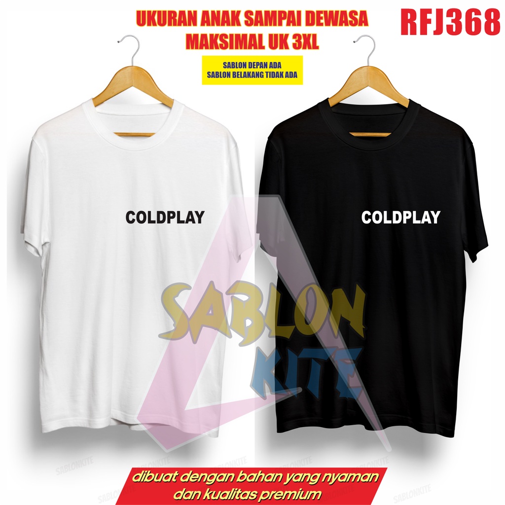 GRATIS FOTOCARD!!! KAOS SEOKJIN COLDPL4Y RFJ368 UP TO 3XL