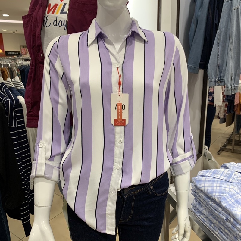 SALE Kemeja Wanita Salur AKO (S-XXL)