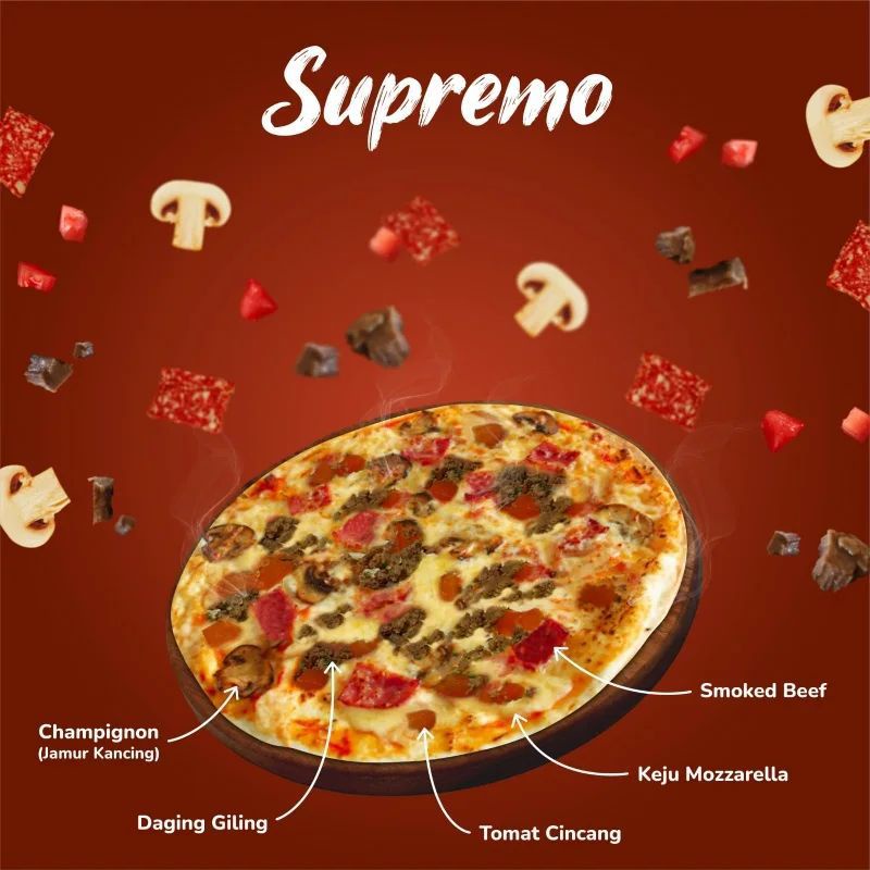

PIZZA FROZEN SUPREMO