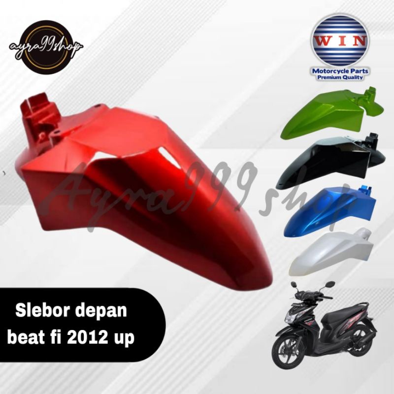 Front Fender Slebor Beat Fi 2012 Merk WIN Spakbord Depan