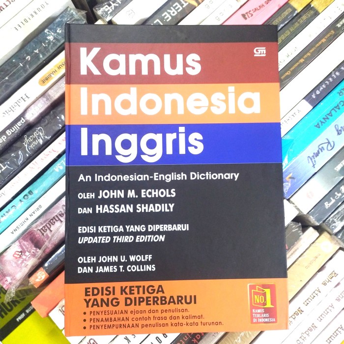 

✨COD✨ kamus bahasa Indonesia Inggris john m echols