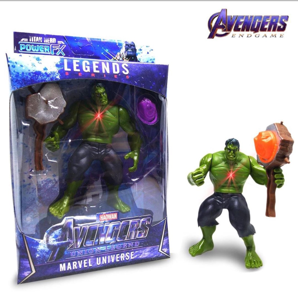 FIGUR MAINAN ANAK HULK ROBOT