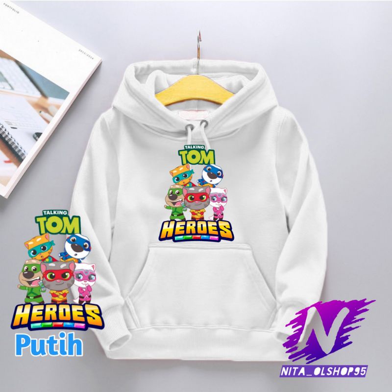 talking tom heroes hoodie anak talking tom heroes hoodie my talking tom