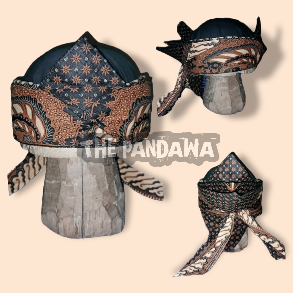 Iket Merak Ligar ( instan ) iket merak ngibing praktis permanen siap pakai medium quality iket sunda