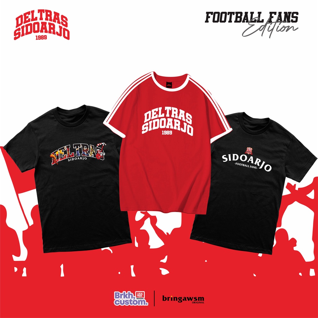 KAOS DELTRAS FULL COLOR KOMPLIT INDONESIA FOOTBALL FANS KAOS CASUAL KAOS SUPORTER KAOS BOLA KAOS DISTRO KAOS AWAYDAYS BRKHCUSTOM