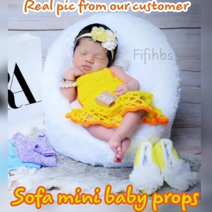 Sofa mini, kursi bayi, sofa bayi newborn perlengkapan fotografi bayi