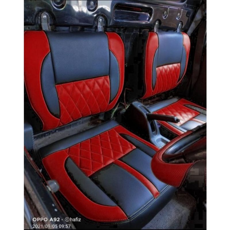 (COD) sarung jok Mega carry APV pickup bermotif