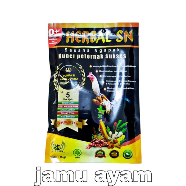 Jamu Ayam HERBAL SN