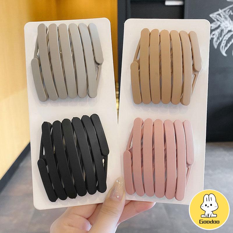 Korea Fashion Akrilik Baru Wanita Lipat Nonlip Ikat Kepala Aksesoris Rambut -Doo