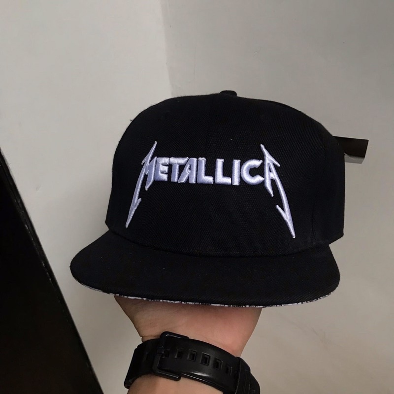 Topi Snapback Cap Band Original METALLICA ‘Demage Inc’