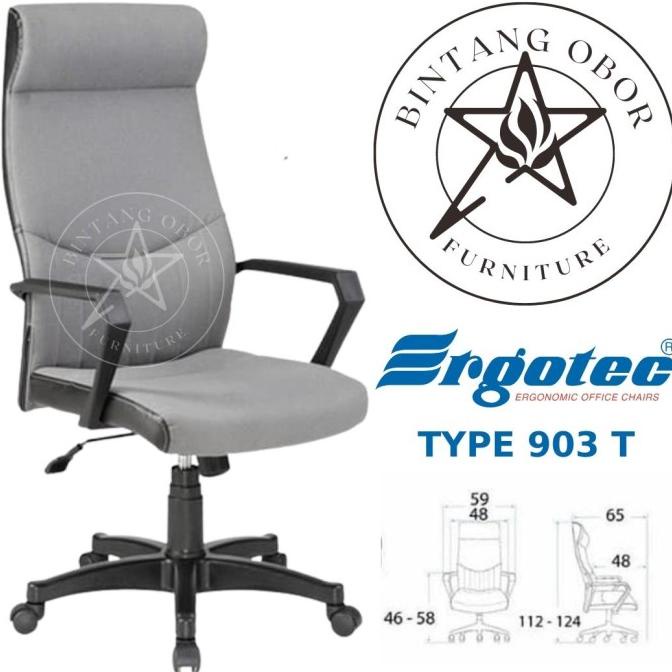 ada Kursi Kantor Ergotec - Type 903T ready