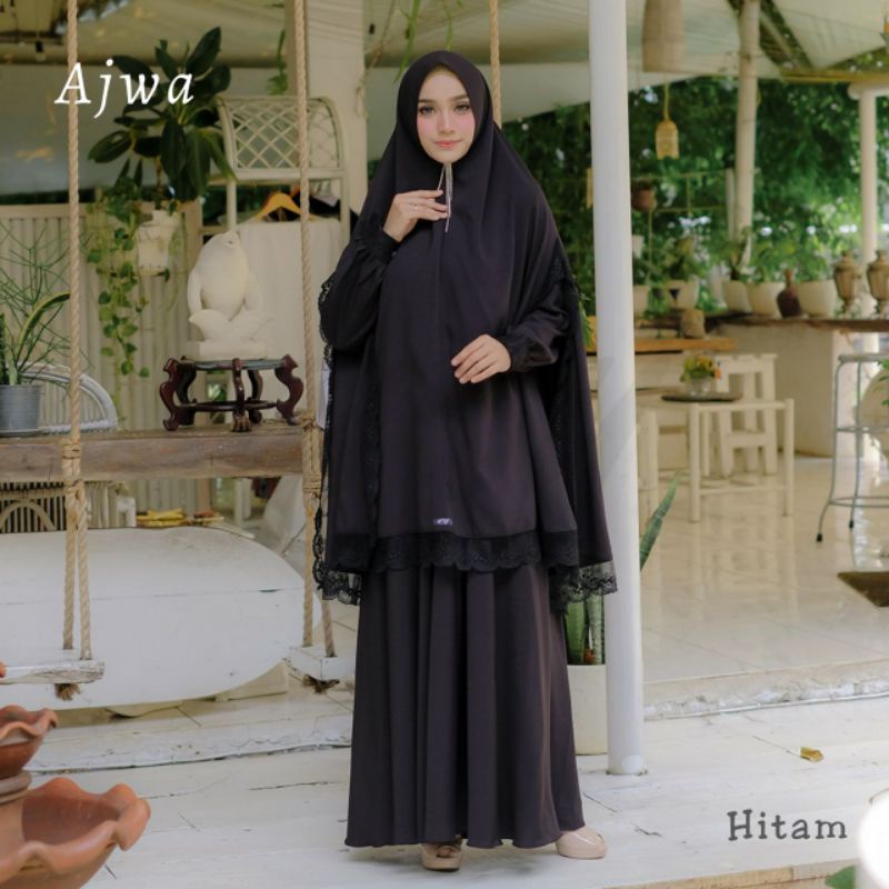 (poN) ARSY AJWA SYARI Baju Gamis Syari wanita muslimah Ajwa syari By Arsy Hijab. TZY