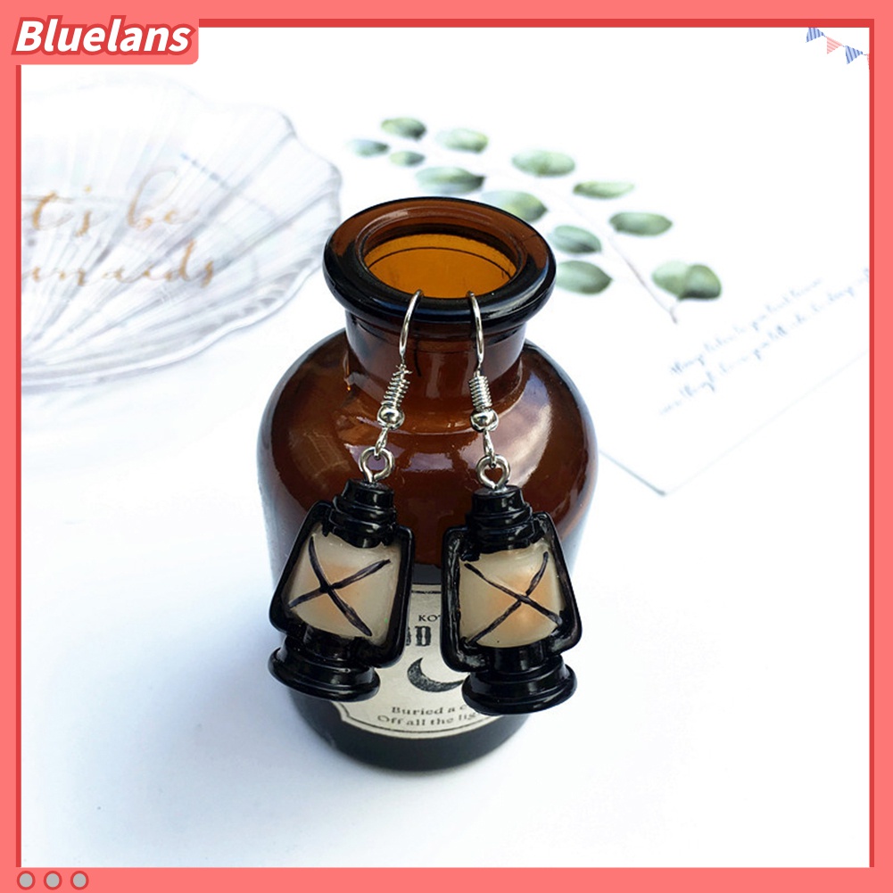 Anting Kait Gantung Wanita Desain Phonograph Radio Gaya Vintage Untuk Hadiah