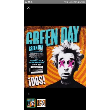 Cd music green day -DOS