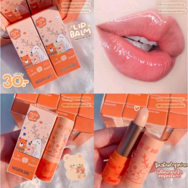 [PER PCS] Lipbalm Premium Cute Hasaya Girl With Box [HH1059]