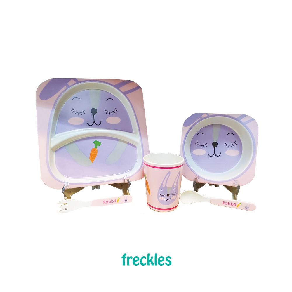 Freckles Tableware Feeding Set Tempat Makan Anak Set