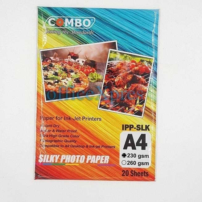 

Baru Po Paper Doff Silky A4 230gr / Kertas Foto Silky Matte A4 Combo ... ...