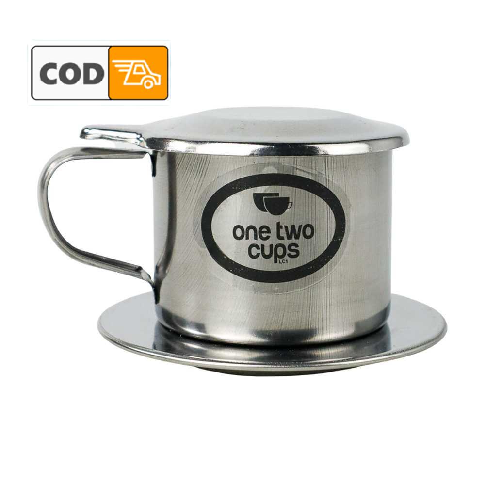 Filter Penyaring Ampas Kopi Vietnam Coffee Drip Pot Stainless Steel Alat Saringan Perlengkapan Baris