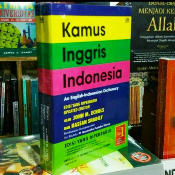 

✨COD✨ BUKU Kamus inggris indonesia - Hard cover - John echols [ gm ]